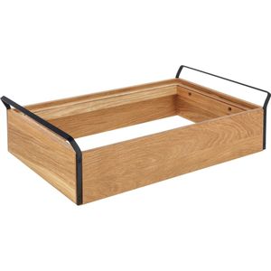 VEGA Basisbox Esino medium GN 1/1; 61.9x38.6x16.9 cm (LxBxH); bruin/zwart; rechthoekig