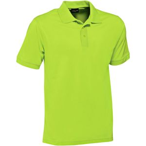 JOBELINE Herenpolo Fly korte mouw; Kledingmaat 3XL; appelgroen