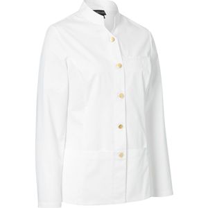 JOBELINE Dames serveerjas May; Kledingmaat 44; wit