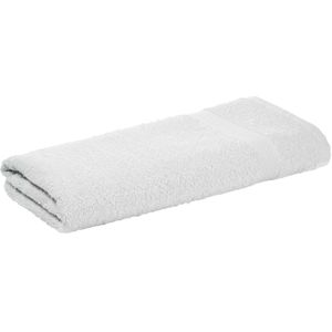 Witte badhanddoeken, sneldrogend, hoog absorberend, 100% Turks katoen, voor badkamer, gasten, zwembad, sportschool, kamp, reizen, studentenhuis (wit, 4 stuks badhanddoeken