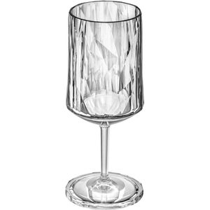 koziol Wijnglas Classic Wine Club No. 4 Superglas; 410ml, 8.5x8.5x20.5 cm (ØxØxH); transparant; 0.3 l vulstreepje, 56 stuk / verpakking