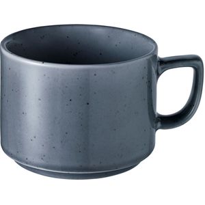 VEGA Koffiekop Alessia; 190 ml, 7.5x6.3 cm (ØxH); grijs; rond; 6 stuk / verpakking