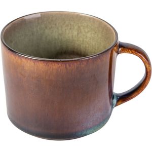 Cosy & Trendy Koffiekopje Quintana; 220 ml, 8x6.7 cm (ØxH); groen; 6 stuk / verpakking