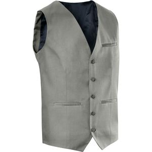 JOBELINE Herengilet Bistro regular fit; Kledingmaat 44; lichtgrijs