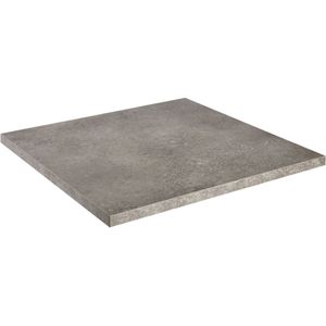 VEGA Tafelblad Esterno vierkant; 80x80x3 cm (LxBxH); beton; vierkant