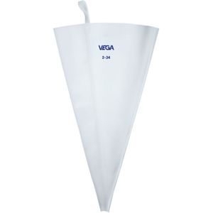 VEGA - Spuitzak Finito - Siliconen - 34 cm - Wit