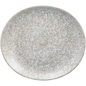 VEGA Plat bord Mamoro organisch; 31x26.5x3.5 cm (LxBxH); beige/wit; organisch; 3 stuk / verpakking