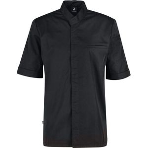 JOBELINE Koksbuis voor heren Marco korte mouw; Kledingmaat 56; zwart