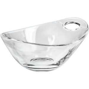 Borgonovo Glazen kommen Pratica; 380ml, 17x13.9x7.7 cm (LxBxH); transparant; 6 stuk / verpakking