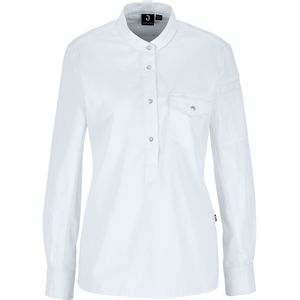 JOBELINE Dames koksoverhemd Luca; Kledingmaat 40; wit
