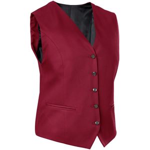 JOBELINE Damesgilet Bistro; Kledingmaat 34; bordeaux