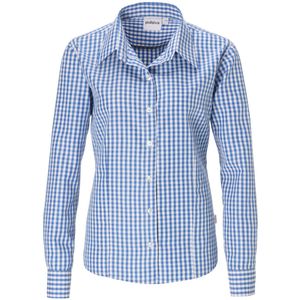 PULSIVA Damesblouse Marie lange mouw; Kledingmaat 46; blauw/wit