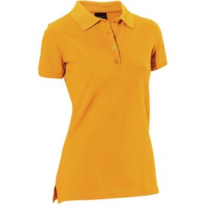 JOBELINE Damespolo Fly korte mouw; Kledingmaat 2XL; mango