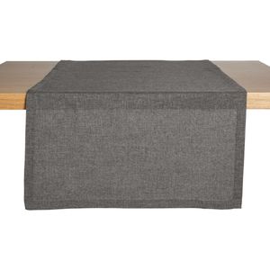 ERWIN M. Tafelloper Nova; 40x130 cm (BxL); antraciet; rechthoekig