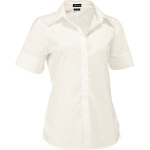 JOBELINE Damesblouse Fiore korte mouw; Kledingmaat 48; crème wit