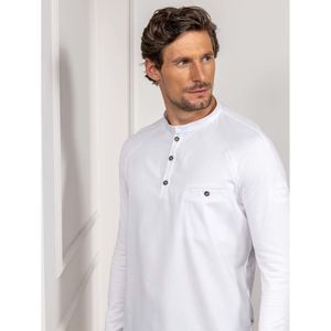 Le Nouveau Chef Koksshirt Elias heren; Kledingmaat M; wit