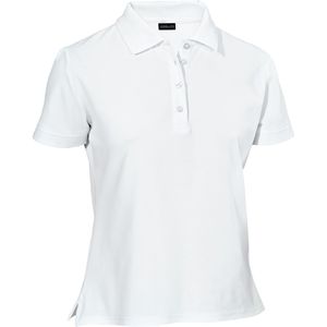 JOBELINE Damespolo Cato; Kledingmaat 2XL; wit