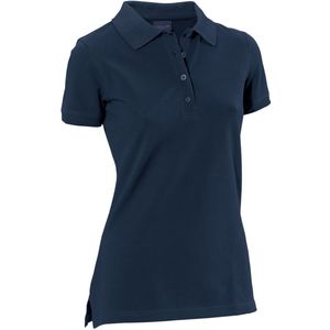 JOBELINE Polo dames korte mouw Fly regular fit; Kledingmaat XL; navy
