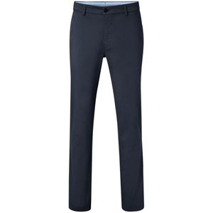 JOBELINE Herenbroek Chino toelopende pasvorm; Kledingmaat 44; navy
