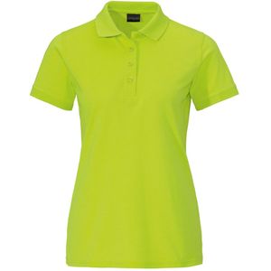 PULSIVA Polo dames Sunny korte mouw; Kledingmaat XL; appelgroen