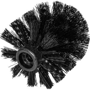 TIGER Reserveborstelkop Voor wc-borstels met houder van Hudson en Bold; 7.3x9.7 cm (ØxH); zwart