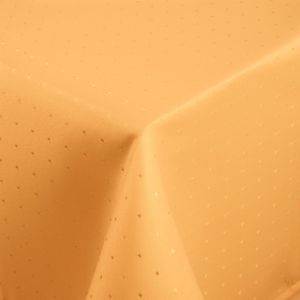 ERWIN M. Tafelkleed Nito hoekig; 100x100 cm (BxL); mandarijn; vierkant