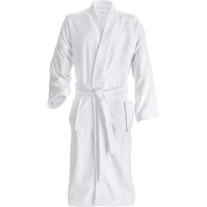 ERWIN M. Badjas Adria kimono; Kledingmaat S/M; wit