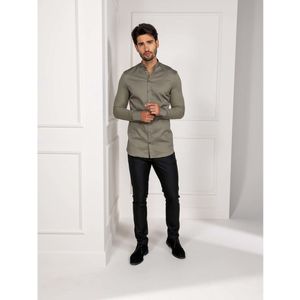 Le Nouveau Chef Overhemd Lucas ; Kledingmaat XL; groen