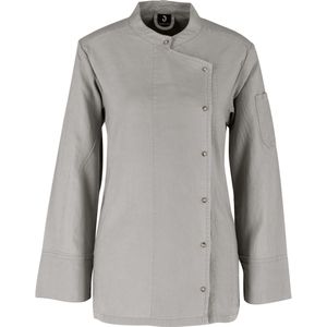 JOBELINE Dames koksbuis Jacob linnen; Kledingmaat 36; grijs