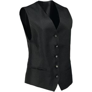 JOBELINE Damesgilet Classic; Kledingmaat 34; zwart