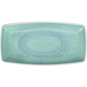 VEGA Schaal Torto; 33.1x16.8x3.2 cm (LxBxH); turquoise/blauw; rechthoekig; 6 stuk / verpakking