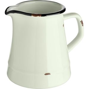 VEGA Kan Liron; 250 ml, 7.5x9 cm (ØxH); crème wit/zwart; 4 stuk / verpakking
