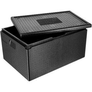 Thermo Future Box Allroundbox met deksel; 80000ml, 68.5x48.5x36 cm (LxBxH); zwart