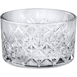 Pasabahçe Glazen kom Timeless; 225 ml, 9x5.4 cm (ØxH); transparant; 4 stuk / verpakking