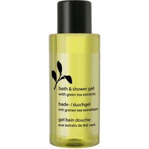 V-Touch Hotel bad- en douchegel Green Tea neo; 45 ml; groen; 216 stuk / verpakking