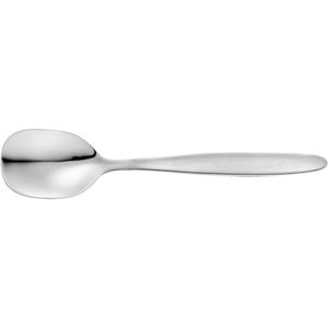 PULSIVA IJslepel Palermo kort; 13.2 cm (L); zilver, Handvat zilver; 12 stuk / verpakking