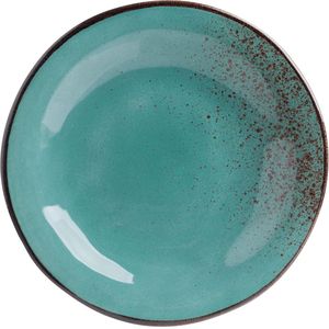 VEGA Plat bord Palana; 26.5 cm (Ø); turquoise; rond; 6 stuk / verpakking