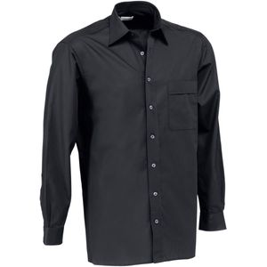 JOBELINE Overhemd Marc lange mouw; Kledingmaat 39/40; zwart