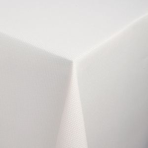 ERWIN M. Tafelkleed Ambita structuur vierkant; 130x170 cm (BxL); wit; rechthoekig