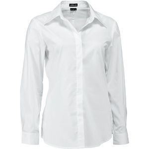 JOBELINE Damesblouse Fiore lange mouw; Kledingmaat 36; wit