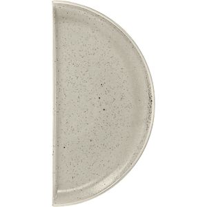 VEGA Plat bord Ossora; 27.5x13.5 cm (LxB); beige; halfrond; 4 stuk / verpakking