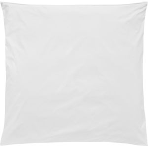 ERWIN M. Kussensloop Pura ritssluiting; 40x40 cm (LxB); wit