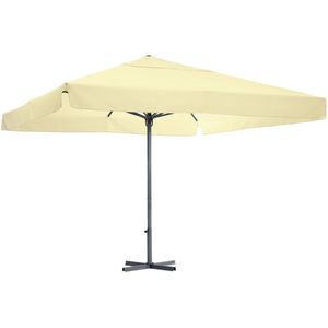 VEGA Horeca parasol Esparto frame antraciet; 350x350x370 cm (LxBxH); ecru; vierkant
