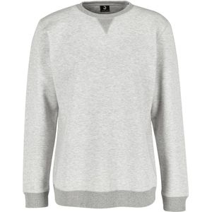 JOBELINE Sweatshirt voor heren Dean lange mouw; Kledingmaat L; lichtgrijs