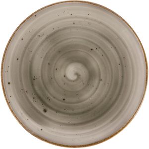 VEGA Plat bord Nebro; 25 cm (Ø); grijs; rond; 6 stuk / verpakking
