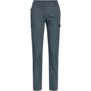 JOBELINE Dames koksbroek Cargo; Kledingmaat 56; grijsblauw