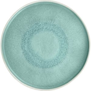 VEGA Bord Torto rond; 27x2 cm (ØxH); turquoise/blauw; rond; 6 stuk / verpakking