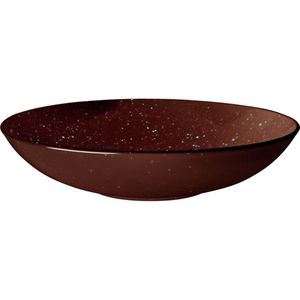 VEGA Diep bord Alessia; 700 ml, 23x3.8 cm (ØxH); bruin; rond; 6 stuk / verpakking