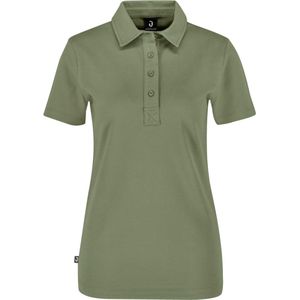 JOBELINE Damespolo Oliver; Kledingmaat XL; olijf