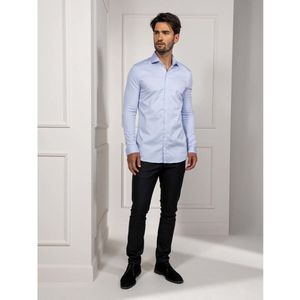 Le Nouveau Chef Overhemd Liam ; Kledingmaat L; lichtblauw